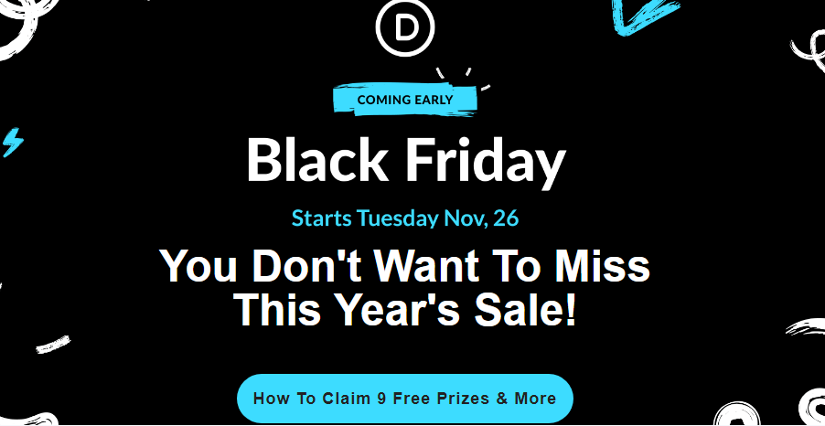 Elegant Themes Black FRiday Sale 2024