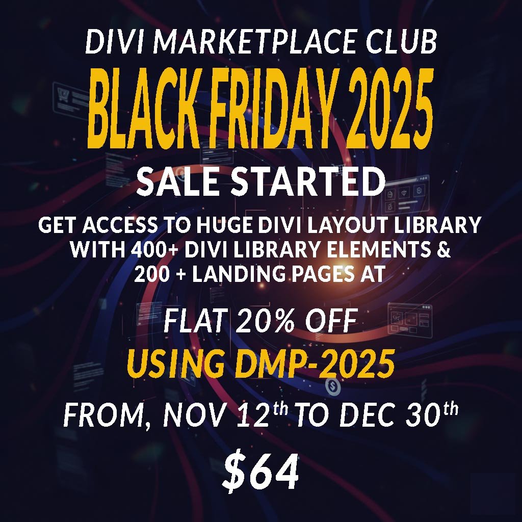 Club 2 Divi Marketplace Club Membership